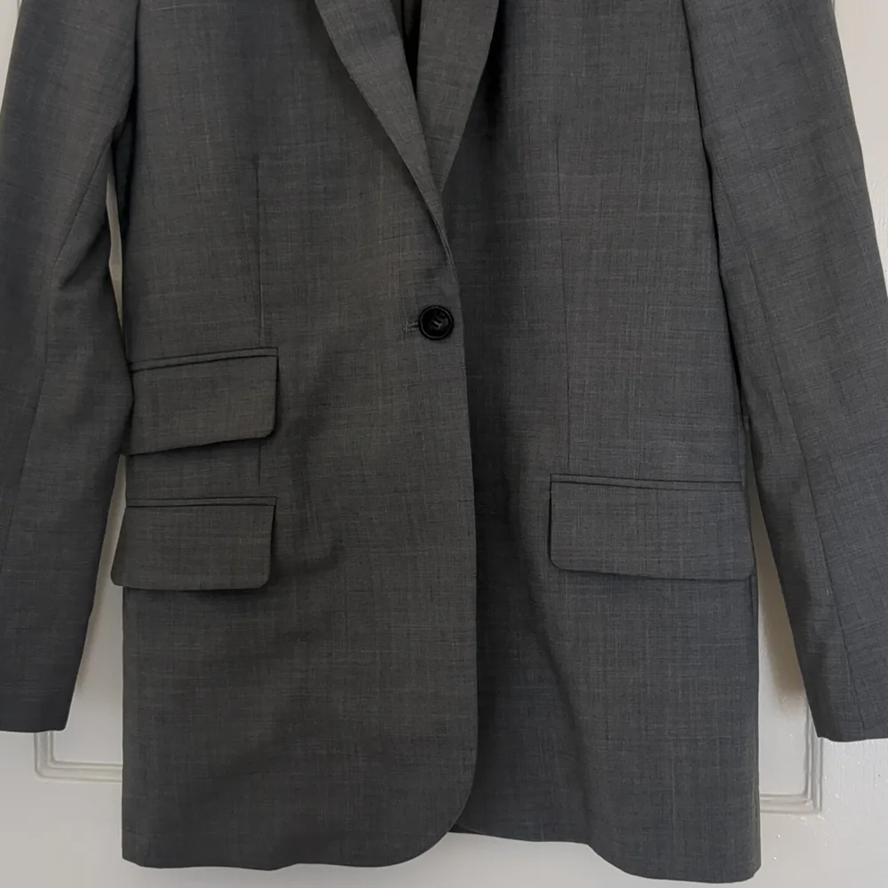 Gray Women's Blazer - Picture 3 of 16